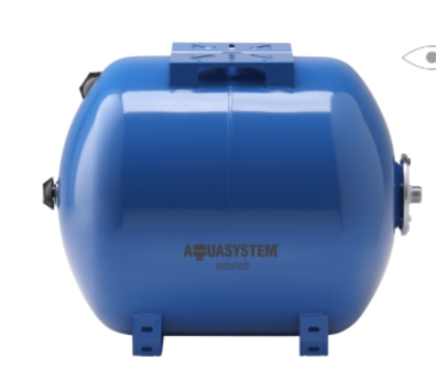 Hüdrofoor Aquasystem VAO 18l 10bar horisontaalne