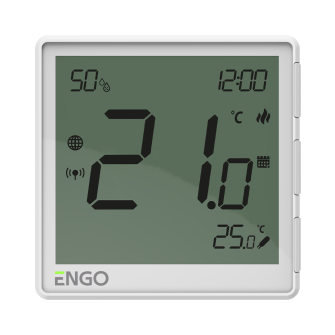 ZigBee Smart Termostaat, 230V, valge